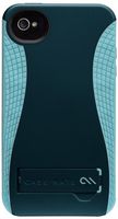 Case-Mate POP! Case with Stand for iPhone 4/4S - Retail Packaging - Navy/Aqua