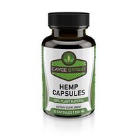 Cayce Street - Hemp Capsules - for Pain Relief, Helps Anxiety and Stress Problem - Natural Anti Inflammatory - 30 Capsules Per Bottle, 350mg Hemp Per Capsule