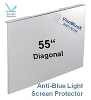 55 inch VizoBlueX Anti-Blue Light TV Screen Protector. Damage Protection Panel (48.4 x 28.9 inch) Filter Blocking UV & Blue Light from 380 to 495nm. Fits LCD, LED, 4K OLED & QLED HDTV Displays