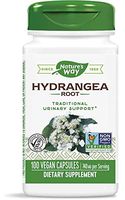 Nature's Way Hydrangea Root, 370 Milligrams, 100 Vegetarian Capsules. Pack of 4