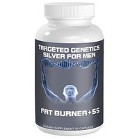 Targeted Genetics Thermogenic Fat Burner for Men Over 55. The Only Weight Loss Pills Engineered to Attack Belly Fat in Men Over 55. TG-1 Fat Cutter Weight Loss Pills Silver are ONLY for Men Over 55