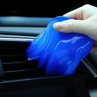 BATEER 1pcs Color Random Cleaning Gel Universal Cleaning Gel for Keyboards PC Tablet, Car Vents, Ship from USA