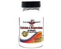 Super Cal and Mag for Women 1000mg/1000mg * 100 Caps 100% Natural - by EarhNaturalSupplements