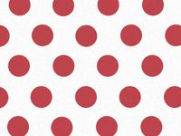 10ct Scarlet Red Polka DOTS on White Tissue Paper for Gift Wrapping 20"x30" Sheets nfLG -1004