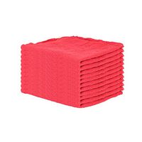 Arkwright Shop Towels Pack of 10 (12 X 14 inch, Red)