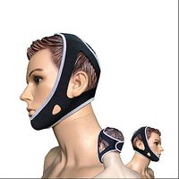 LANGYINH Stop Snoring Chin Strap,Anti Snore Devices,Jaw Strap Support,Comfortable & Adjustable Snore Stopper,for Men & Women Kids (3 Pack)