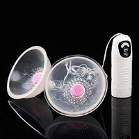 Electric Vibrating Nipple Sucker, Stimulating Breasts Enhancement Massager Vacuum Massage Instrument Stimulator Tongue Lick Breast Enlarge Toys Tshirt