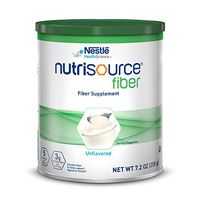 NutriSource Fiber Supplement Powder, Unflavored, 7.2 oz Canister, (Pack of 4)