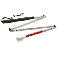 Ambutech 4-Sec Folding Graph Cane-Marsh Roller-42in