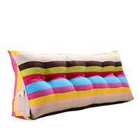 GAOQQ Triangle Bed Back Cushion, Tatami/Sofa Soft Large Waist Pillow,A-100x20x50CM