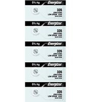 Energizer 335 (SR512SW) Low Drain Silver 1.55V Oxide Batteries (5 Per Pack)