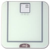 EatSmart (Silver Precision Tracker Digital Bathroom Scale w/ 400 lb. Capacity AccuTrack Software