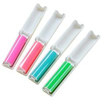 VANTIYAUS Lint Roller（4pcs） Reusable Foldable Portable Clothes Washing Carpet Sheets dust Suction Brush Picker Set Cleaner,Pet Hair Remover Brush(Random Color)