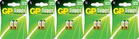 5 Packs of 2 GP Alkaline Battery Lr1 - N, 1.5V Batteries