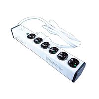 C2G/Cables to Go 16312 Wiremold  6-Outlet Plug-In Center Unit Medical Grade Approved For Patient Care 4 Outlet Power Strip (15 Feet)