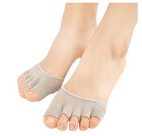 DRAGON SONIC Palm Socks,Five Finger Socks,Half Yoga Socks,High Heels/No Heel Shoes,#03