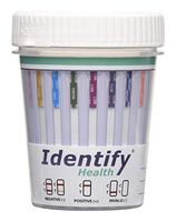 25 Pack Identify Health 12 Panel Drug Test Cup - TCA Version - Tests Urine Instantly for 12 Different Drugs: AMP, BAR, BUP, BZO, COC, MDMA, MET, MTD, OPI300, OXY, TCA, THC ID-H12-2 (25)