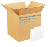 Abdominal Pads. Case of 320 Sterile ABD Pads 8" x 10". Highly Absorbent sterile dressings for Wound Padding and Protection. Multi-Layer Dressing. Sealed Edges.