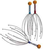 Handheld Scalp Massager Head Massager for Tingles, Scracher Relaxation Tool Great for ASMR & Sensory Hair Stimulation. (3 Pack)