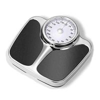 Lcxliga Mechanical Bathroom Scale,Easy to Read Analogue Dial, Body Weight Mechanical Floor Scale, No Buttons/Batteries,Weigh Up to 160 Kg