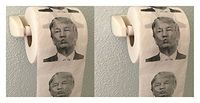 2 Rolls Donald Trump Toilet Paper Roll Funny Republican Presidential Candidate New President