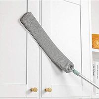 LUSCO Dust Cleaner - Retractable Gap Dust Cleaning Artifact - Good Grips Microfiber Hand Duster, Removable and Washable Telescopic Dust Collector for Home Bedroom Kitchen