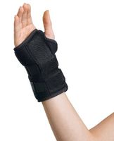 Medline ORT19000RD Curad Universal Right Wrist Splint, 6" Foam with Aluminum Stay (Pack of 4)