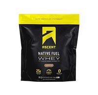 Ascent Native Fuel Whey Protein Powder - Cappuccino - 4 lbs
