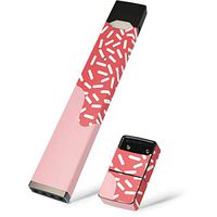 Skinit Decal Wrap for Juul E-Cigarette - Originally Designed Coral Spring Sprinkles Design