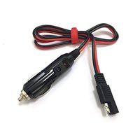 JINKAIMING 12V 24VIn-car Power Cord SAE Plug Power Cord in-car Refrigerator Conversion Cord 14AWG Dual Copper Wire 6 ft