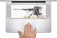 Anime Sniper Girl Macbook Keyboard Decals (Fits 13, 15 inch Air/Pro/Retina) by Demon Decal