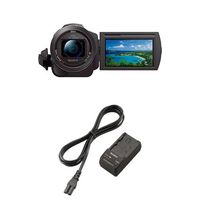 Sony 4K HD Video Recording FDRAX33 Handycam Camcorder and Travel Charger
