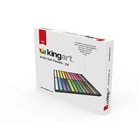 KINGART 126 Soft, Set of 24 Unique Colors Pastels, 24 Piece