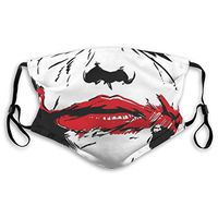 2pcs Ma-sk Joker Chaos and Disobey PM2.5 Non-Medical Dust with Replaceable Filter Elements