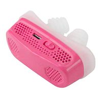 Amawo Electric Silicone Anti-snoring Nasal Breathing USB Charging Sleep Assisted Mini snoring Device to Ease snoring (Color : A)