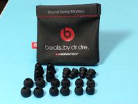 20 pcs Mix Sizes Spare Ear Kit Gels Buds for Beats BeatsX, urBeats, iBeats, Tour, Heart Beats by Lady Gaga, Diddy Beats, Gratitude, DNA, Diesel VEKTR, iSport Victory with Carrying Case.