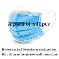 GAK Disposable Mask 20PCS Face Mask with Ear Loops,Cup Masks,Breathable Earloop Face Mask 3 Layers(Ply) Masks,100 PCS