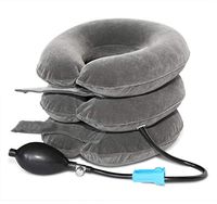 Cervical Neck Traction Device - Inflatable & Adjustable Neck Stretcher Collar for Home Traction Spine Alignment