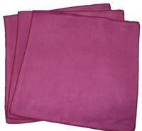 Opti Polishing Cloth: Pkg of 3-12" X 12" Wine