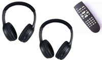 Infiniti FX45 Wireless Headphones (Set of 2) and 1 DVD Remote 2004, 2005 2006 2007