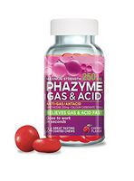 Phazyme Gas & Acid, Maximum Strength Cherry Chewable Tablets, 250mg Per Tablet, 24 Tablets Per Bottle (9 Bottles)