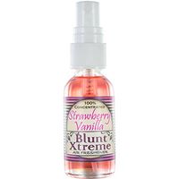 Blunt Xtreme Strawberry Vanilla Type Air Freshener - 100% Ultra Concentrated Oil Based Spray - Ideal for Bathroom, Home, Car More - Smokers’ 1st Choice - Long Lasting Effects - 1oz Bottle