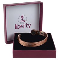 Loving Kisses 6 Magnet Superstrong Copper Liberty Health Bracelet
