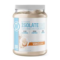 IsolateOne Whey Protein Isolate Powder by NutraOne – 100% Pure Whey Isolate Powder (Vanilla Ice Cream - 2 lbs.)