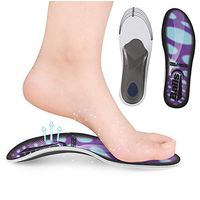 RGA 1 Pair Orthotic Arch Support Shoe Insoles, Unisex Daily Walking Inserts for Flat Foot, Plantar Fasciitis for Men Women (EU 40-46 US M7-13)