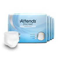 Attends Discreet Incontinence Care Men's Protective Underwear, Small/Medium, 80 Count