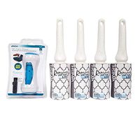 Vanish, Fabric Shaver Kit, Includes Mini Fabric Shaver and 4 Printed Lint Rollers with 60 Sheets Each