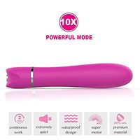 PGtoy Clitorís Víbratoren Powerful Clitoríal Stímulator, Quiet Wireless Clítoral Víbe for Women 10 Multi-Speeds Wand Víbrateur, Waterproof 2AAA Battery (Not Include)