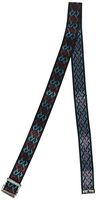 Skil-Care Gait Belt, 60", Red Weave Nylon, Metal Buckle