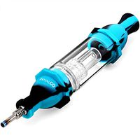 IHC Silicone Honey Straw Water Filtering 8.3", Single Pack, Blue/Black